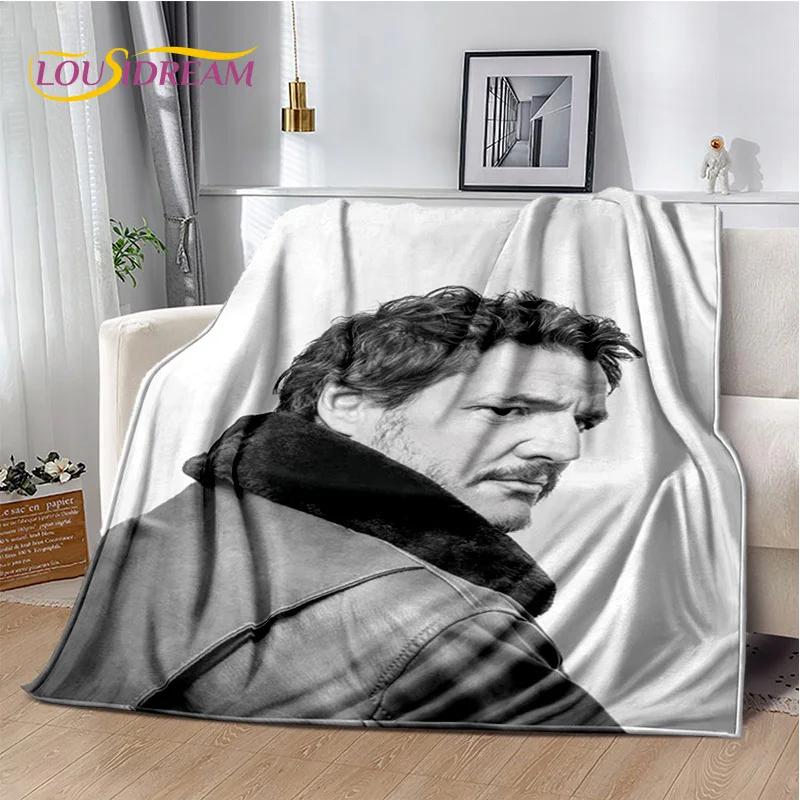 Pedro Pascal Lustiger Druck 29 Stil Decke, Weiche Überwurfdecke für Zuhause Schlafzimmer Bett Sofa Picknick Reise Büro Abdeckung Geschenke Kinder