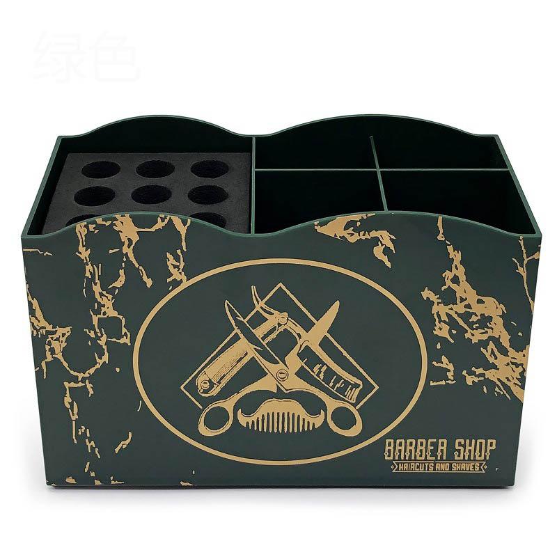 Barbershop Hairdressing Supplies Barber Storage Box Combs Scissors Holder Organizer Hairdresser Barber Rack Salon Accessories