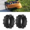 1/2pcs Natural Rubber Anti-Slip Wheels For Dreame A1 For A2 Mowers Traction Shock-Absorbent Lawn Mower Replacement Wheels