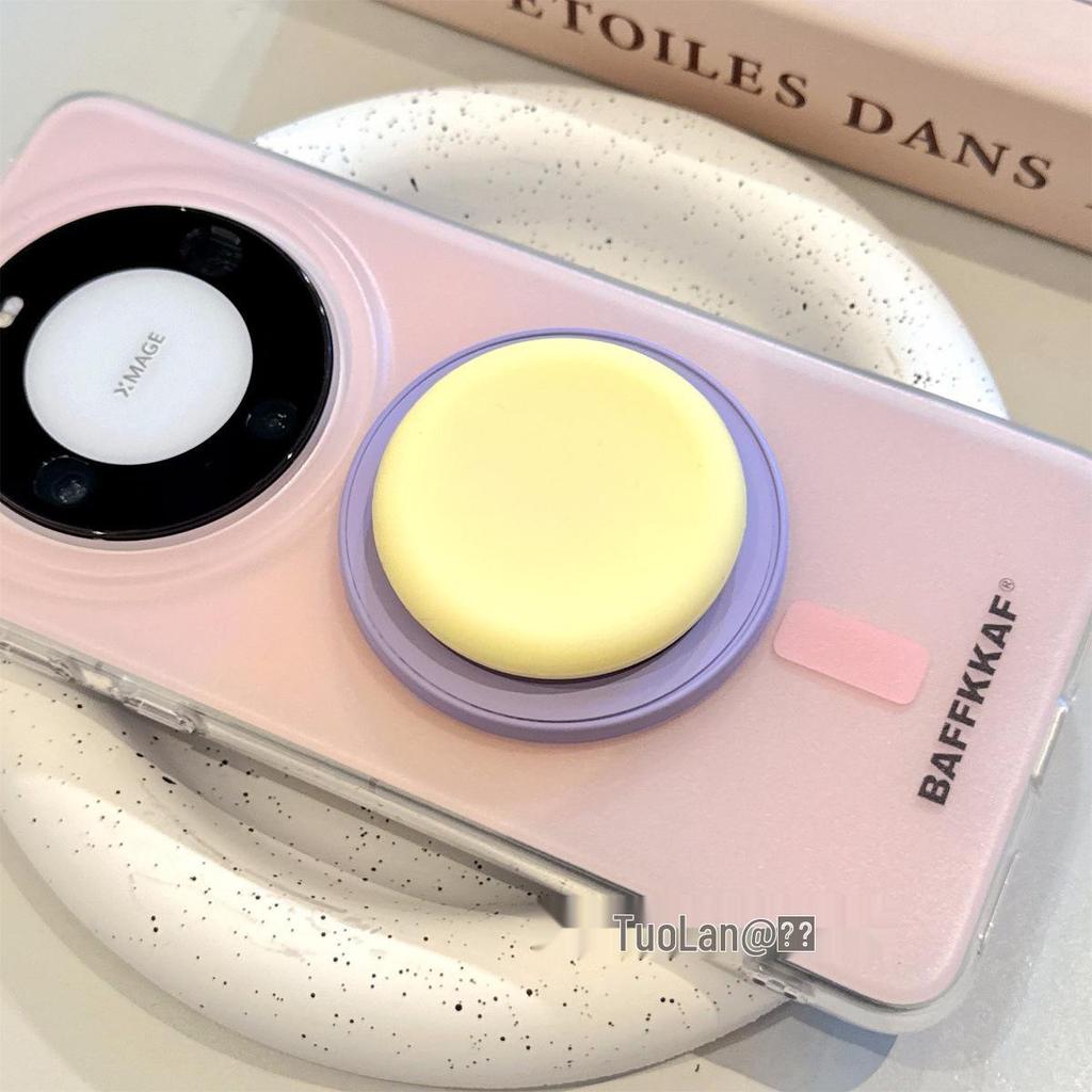 New Macaron Color Blocking Liquid Silicone MagSafe—Blogger Recommended