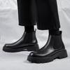 Winter British Style Chelsea Men's Boots Plus Suede Boots Trend All-match Boots Men