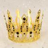 Coiffe de cuisson de gâteau anniversaire d'enfant couronne cercle complet adulte bijoux de mariée mariage décoration de gâteau perle
