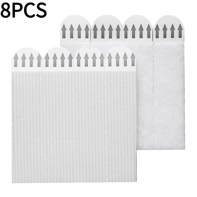 

8PCS photo frame Velcro easy to pull out paste wedding photo free punching fixed sticker no nails do not hurt wall painting Velcro 1.6*4.6CM