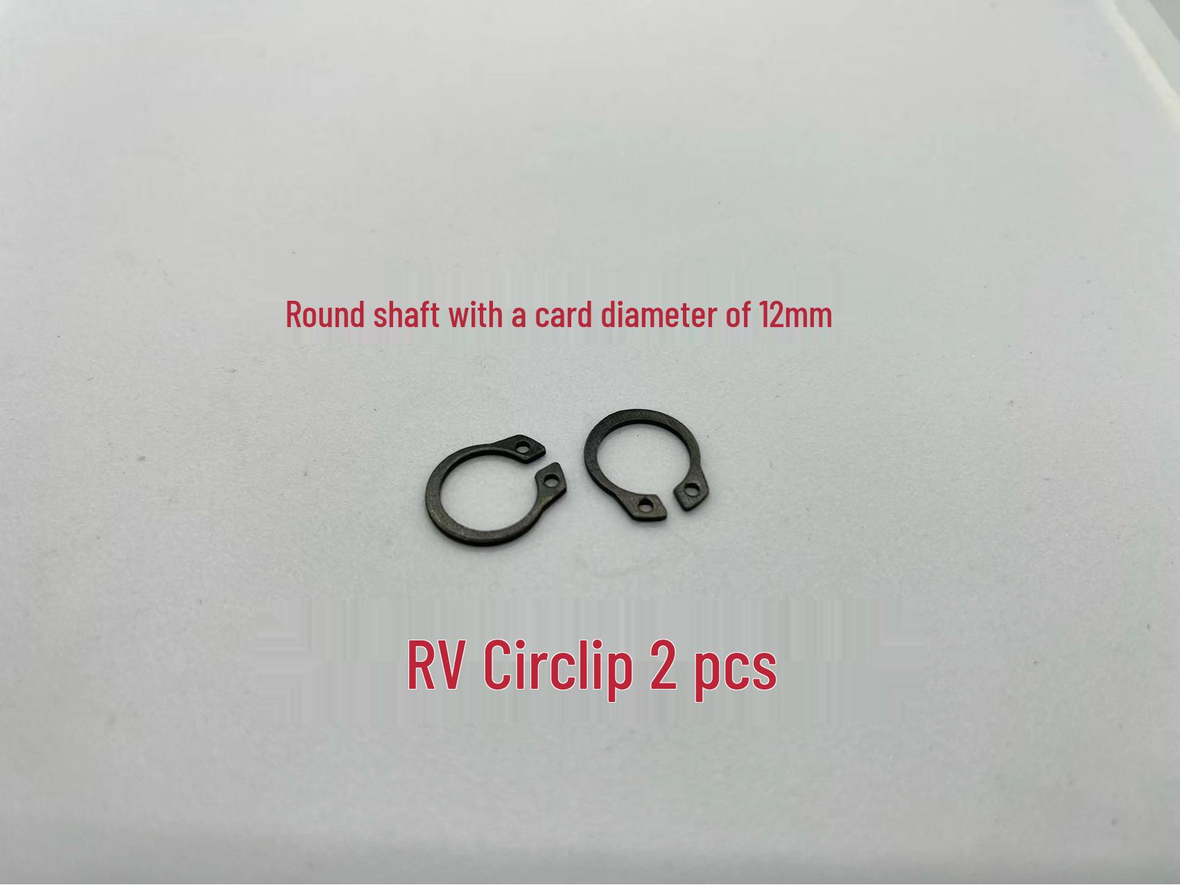 Outdoor RV & Camping Car Repair Parts Set: Spring Pin, Wheel Fork & Folding Stall Components