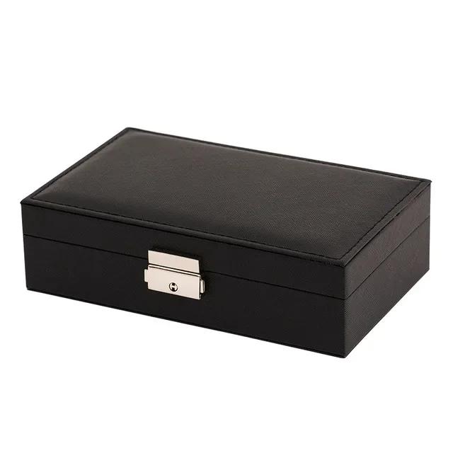 Leather Jewelry Box Display High Quality Fashion Design Ring For Woman Gift Choice Love Recomended Factory Sale