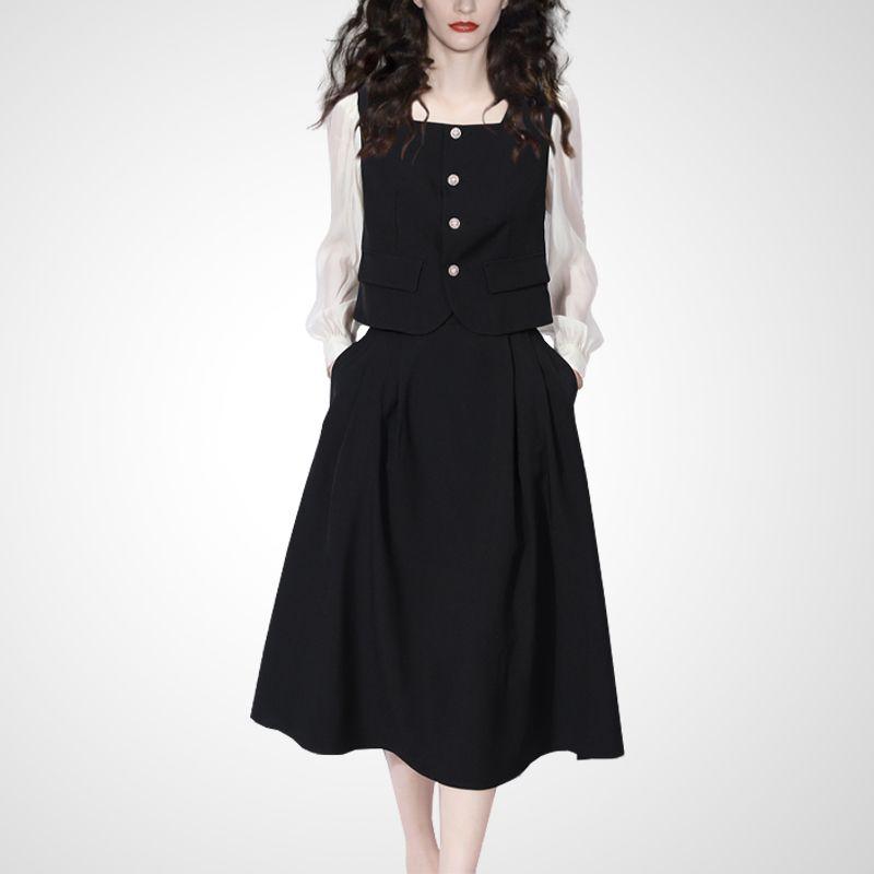 

Women s Fashion and Capable Tummy Hiding Fat Hiding Square Collar Top Color + Black M