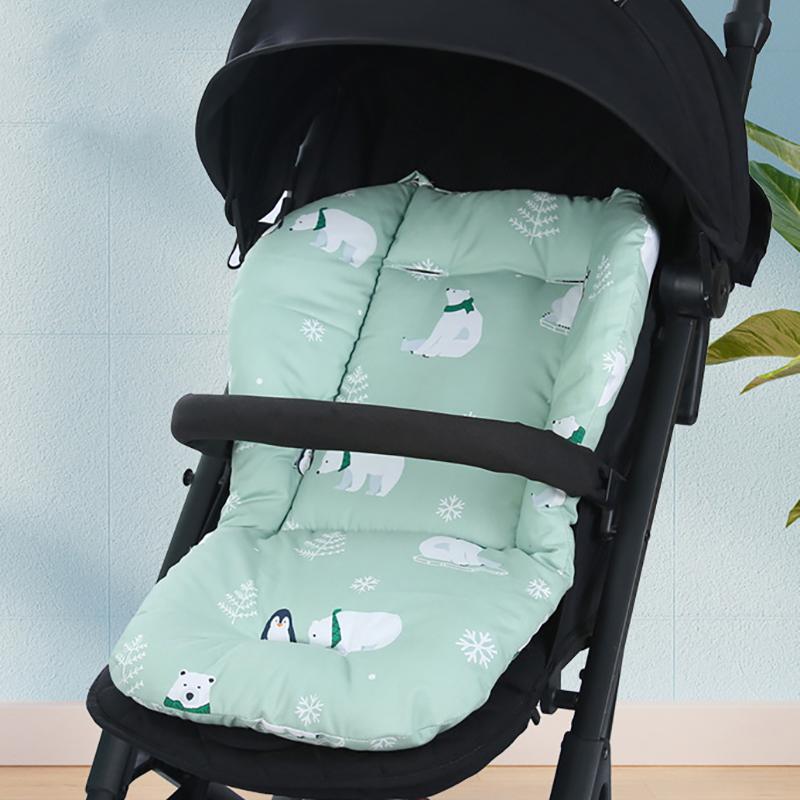 Baby Kids Highchair Cushion Pad Mat Booster Seats Cushion Pad Mat Feeding Chair Cushions Pad Stroller Cushion Mat Cotton