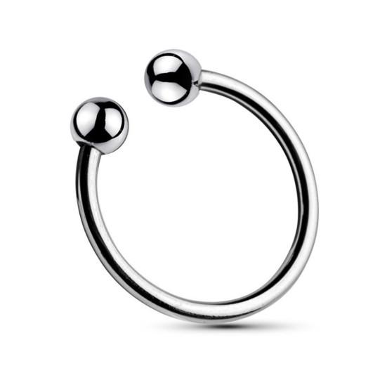 Vogue Stainless Open Cuff Penis Ring Anti Premature Ejaculation Delay Lock Cock Sex Toy