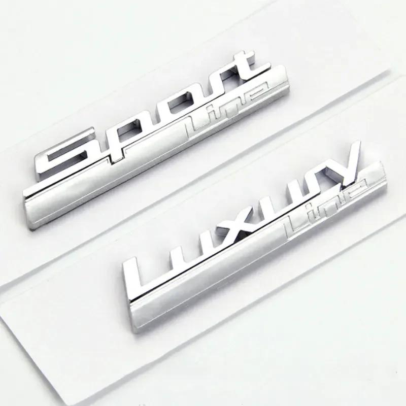 for BMW 318i X3 X7 VISION Future Luxury line sport line side fender label body sticker luxury limited edition modified car logo B1