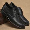 New Men's Business Dress Leather Shoes with Top Layer Cowhide for Commuting Low Cut Comfortable and Breathable Groom and Groomsman Leather Shoes