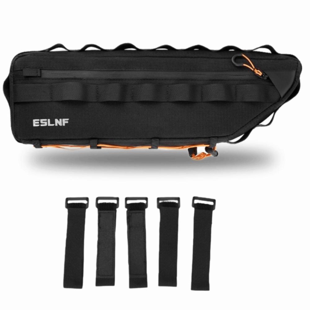 Polyester Bike Frame Bag 2.6L Bike Triangle Bag Durable Bike Storage Bag  Road Biking