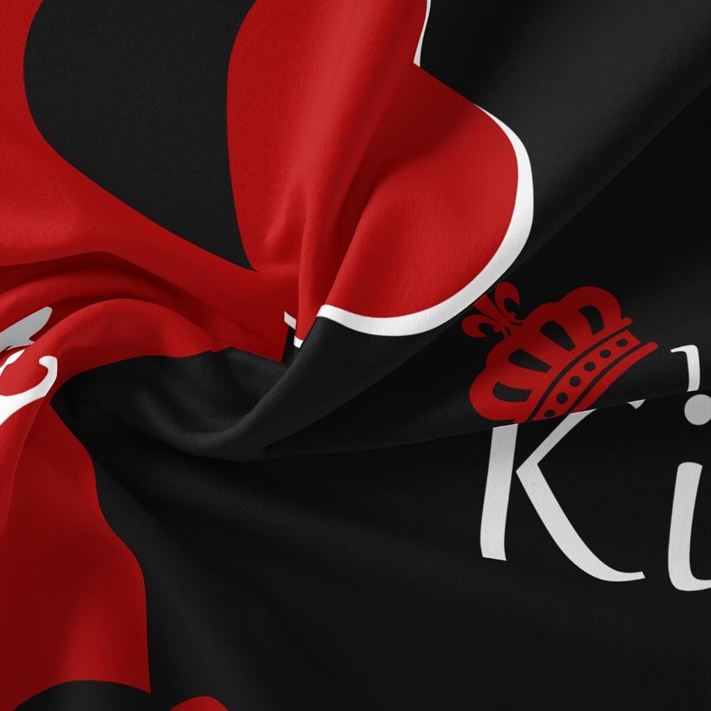 Dark Red Black Queen King Digital Printed Bedding Set Breathable Duvet Cover King Queen Twin Single Size Bithday Gift Room Decor