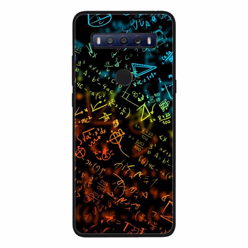 Para TCL 10 SE Funda Suave de Silicona Fresca y Moderna Para TCL 10SE T766U T766H Tapa Trasera TCL10SE TPU Protectora para Teléfono Fundas