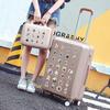 50pcs Suitcase Stickers Waterproof Stickers Scooter Computer Tablet Cartoon Decoration