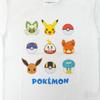Fineplus T-Shirt με Κοντό Μανίκι, Πρόσωπο, Απωθητικό Κουνουπιών, Pokémon, Απορροφητικό Ιδρώτα, Γρήγορου Στεγνώματος,