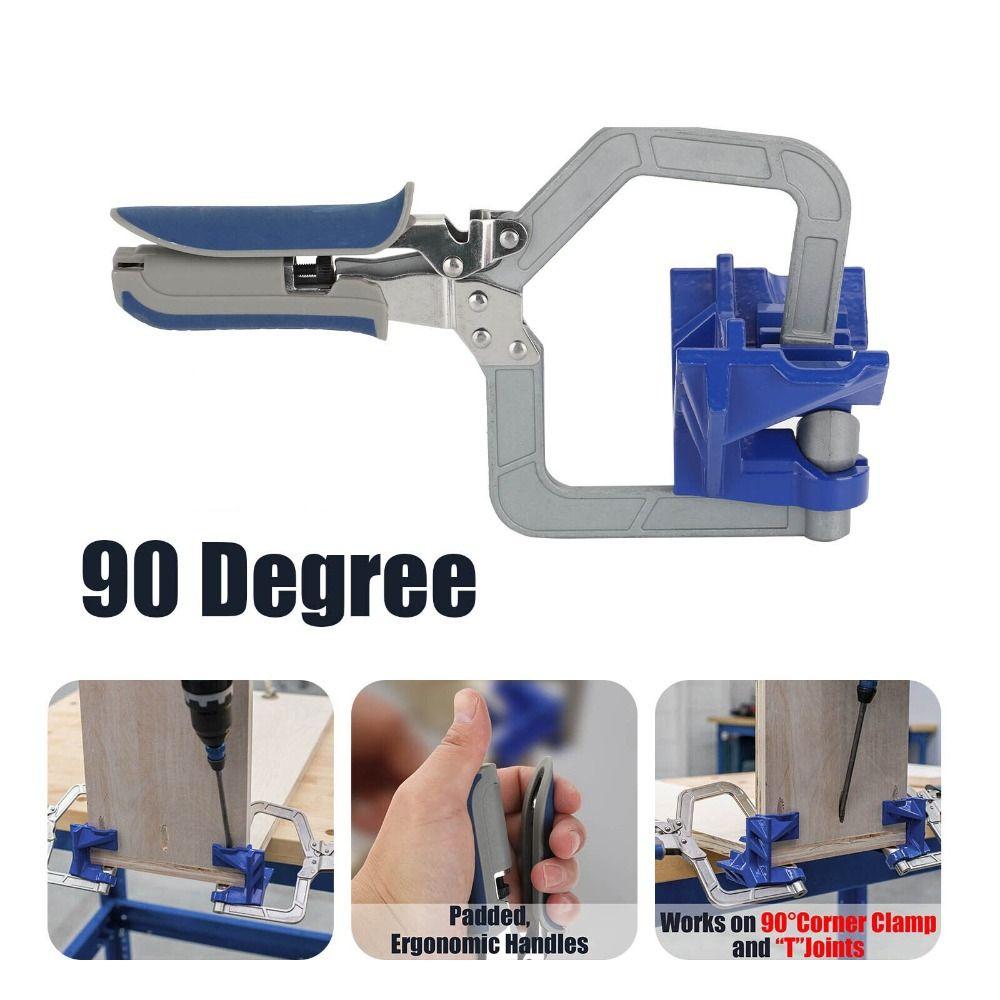 90 Degree Corner Frame Clamp Jigs Miter Woodworking Tool Creative Quick Right Angle Clamp