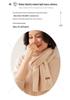 Women's 100% Pure Cashmere Scarf - New Autumn/Winter Style, High-Grade Solid Color, Warm and Stylish.