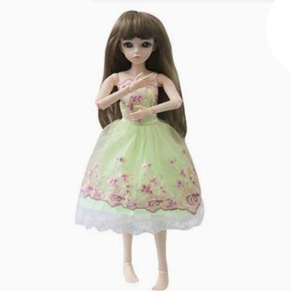 Fashion Lace Dresses Handmade Elegant Princess New Wedding Dresses for 1/3 Bjd 60cm Dolls