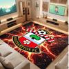 Tappeto in Velluto di Cristallo con Stampa del Southampton Football Club, Comodo Assorbente d'Acqua Antiscivolo per Pavimenti Interni