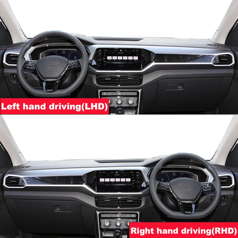 Dla Volkswagen VW T-Cross TCross Pokrowiec na deskę rozdzielczą samochodu Dywaniki panelu wskaźników Podkładka ochronna przed światłem