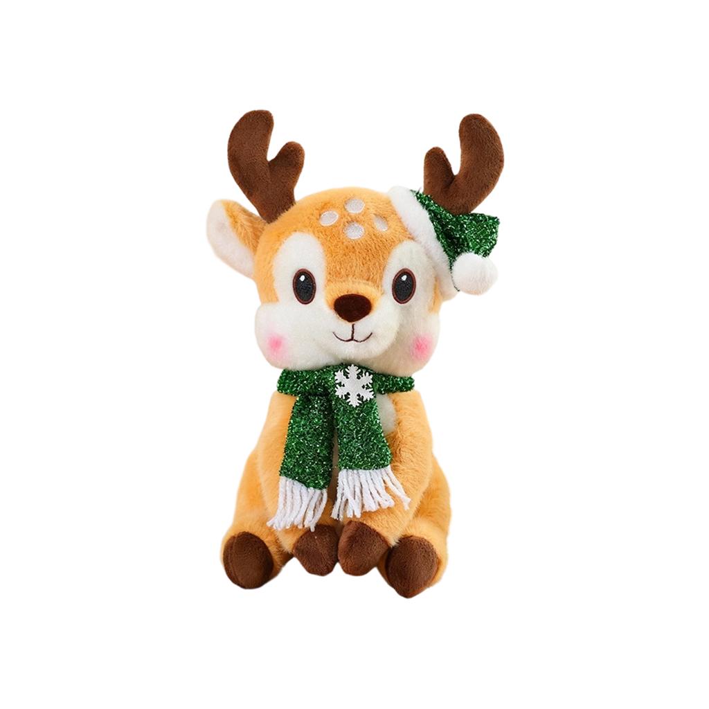Christmas Deer Doll Plush Toy Gift Doll (without Label)