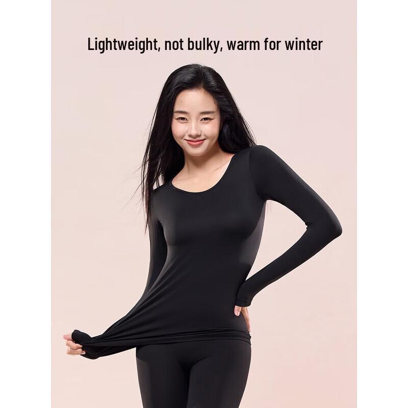 SIINSIIN Women s Seamless Thermal Underwear Set XL