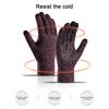 Electric Heated Gloves USB Winter Warm Gloves Knitted Touchscreen Mittens for Outdoor Cycling Skiing