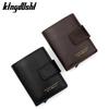 New Men's Trifold Magnetic Card Holder: Multifunctional Wallet with Multiple Card Slots