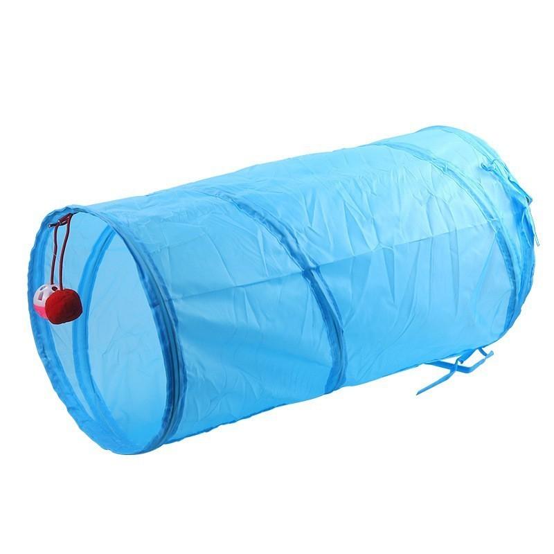 Durable Paper Material Cat Tunnel Fun Toy For Cats Foldable And Portable