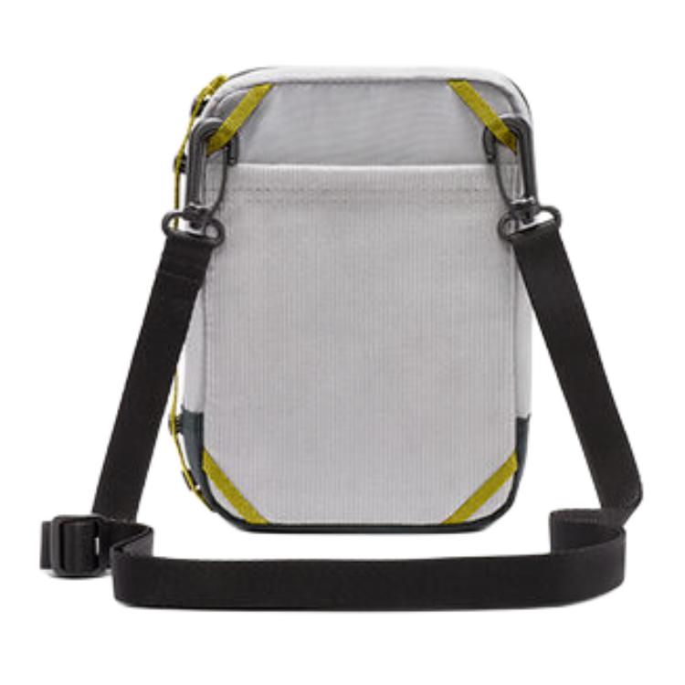 Converse Corduroy Shoulder Bag, Crossbody Bag Unisex Gray & Black 10027006-A01