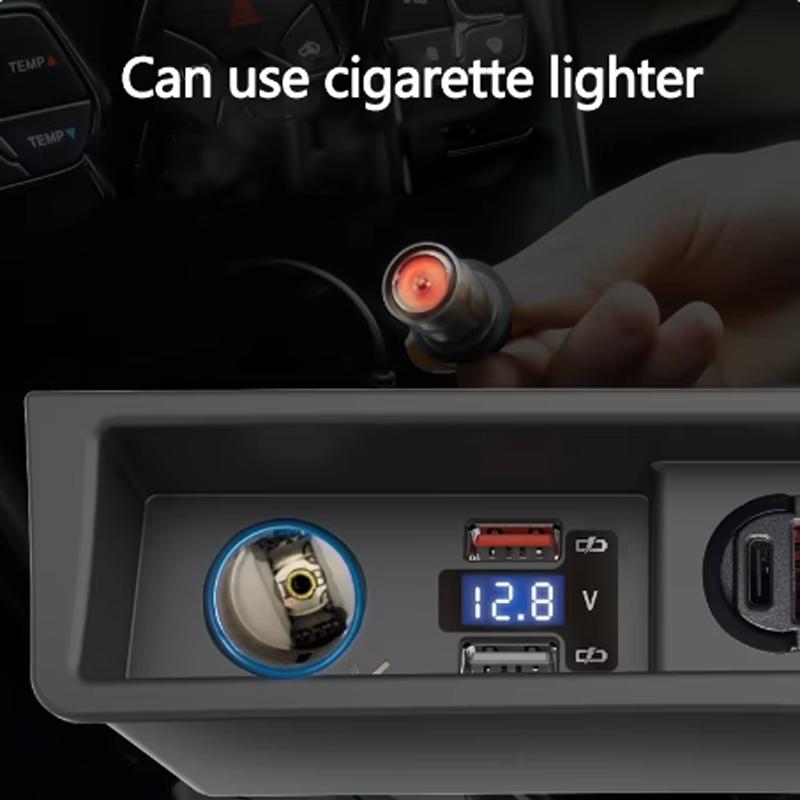 Ny billader for Volkswagen Passat B6 B7 CC R36 Sigarettenner-splitter USB Hurtiglading i 2025