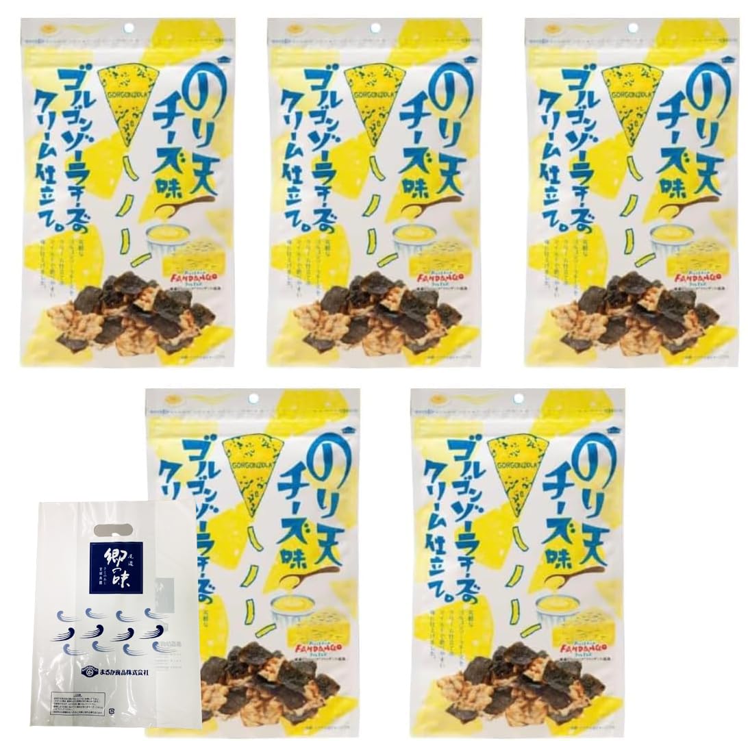 Foods Official Online Maruka Foods Cheese Snacks Cheese Flavor with Gorgonzola Cheese Cream Gift Snack Assortment [Maruka Store] - Nori-ten - 5-Pack -
