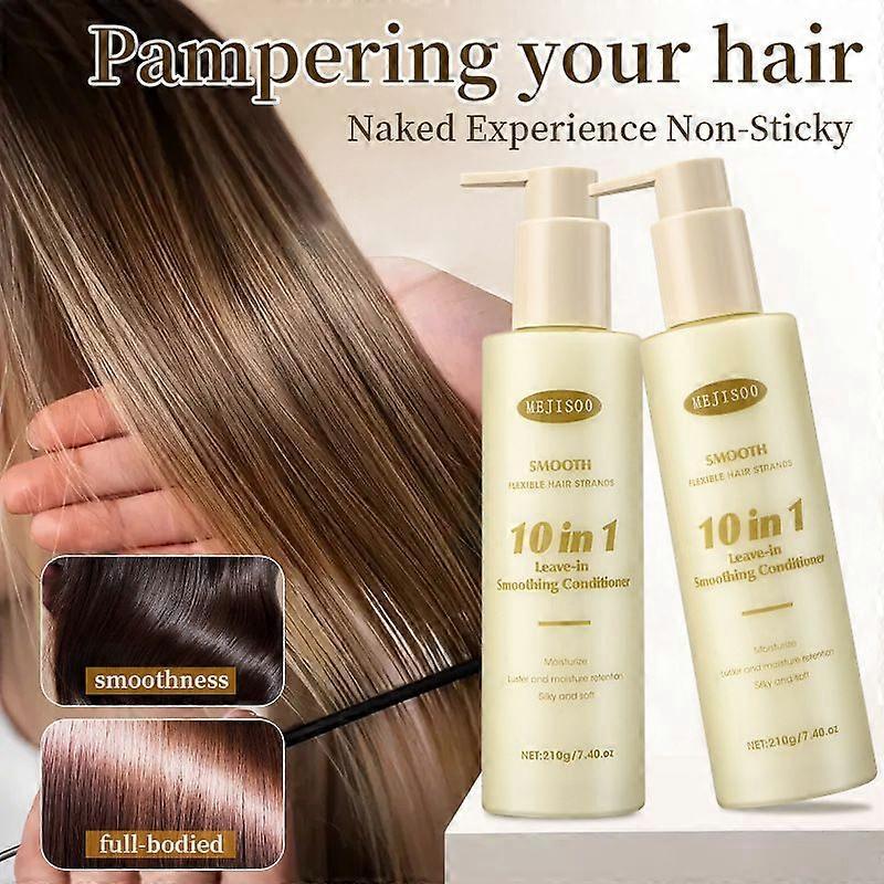 10 in 1 Hair Performance Serum - Anti-Frizz Control & Deep Repair Treatment | Moisturizing Nourishing Hair Oil for Dry Damaged Hair, Restores Smoothne