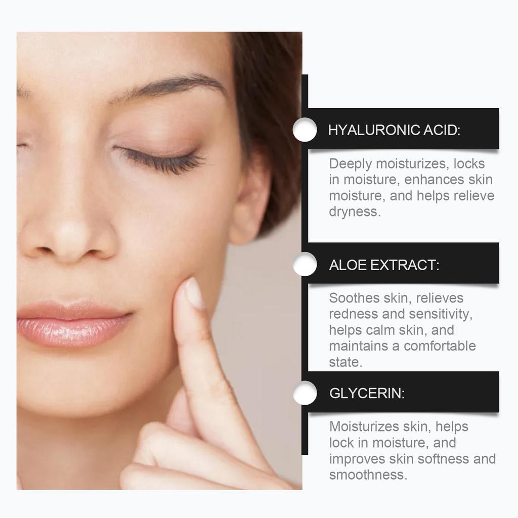 OUHOE Krem rozjaśniająco-nawilżający, delikatny i odżywczy, nawadnia i nawilża, zmiękcza i regeneruje skórę, odpowiedni do stosowania na twarz, 50g