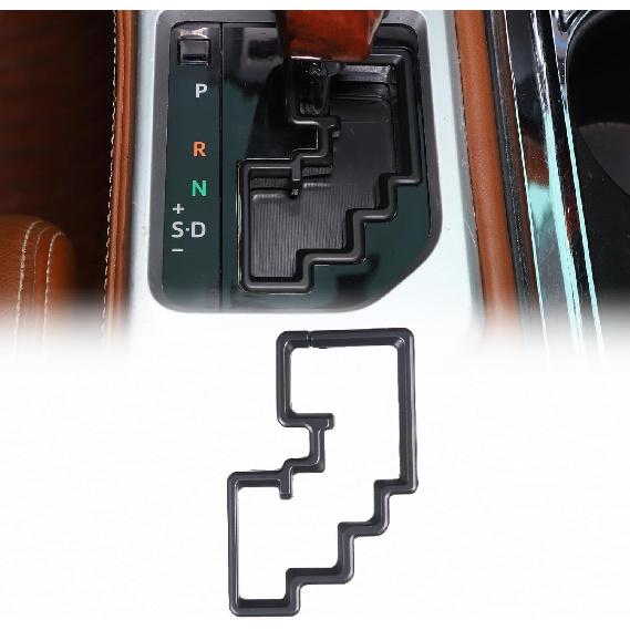 CHEAYAR Gear Shift Trim Fit for Toyota Tundra 2014-2021 Gear Shift Panel Trim Cover, Gear Shifter Console Anti-Scratch Frame Cover, Interior матовый черный