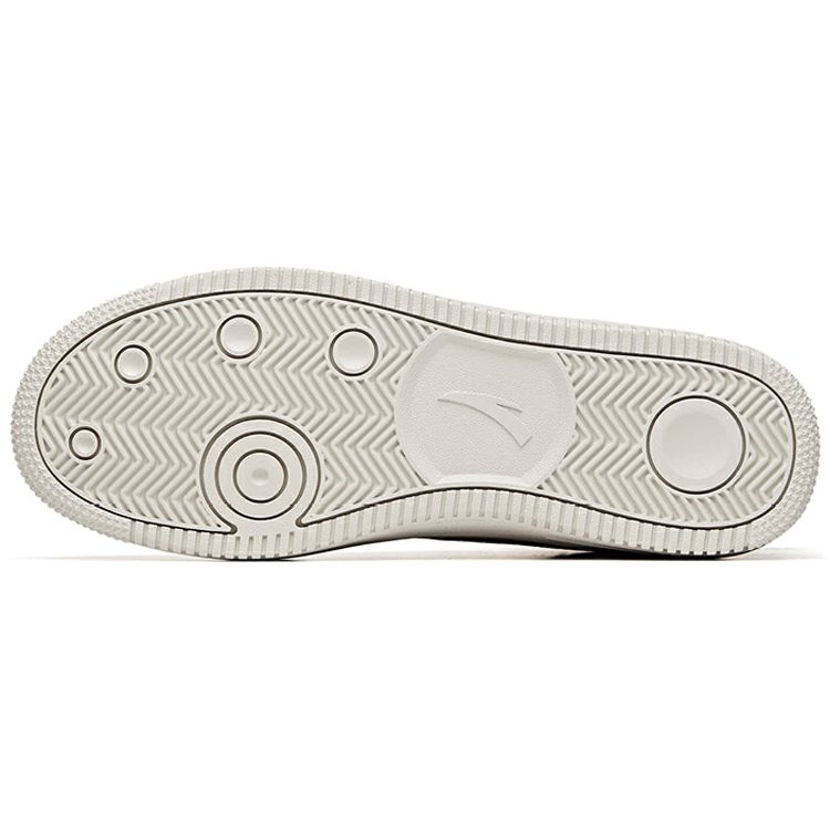 Anta Durable Breathable Mid-Top Skate Shoes Men Sneakers Black Gray 912038010-8