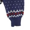 ALVIN JOSEF 80s vintage Fair Isle Pattern Long sleeve sweater M Navy knit Women Used