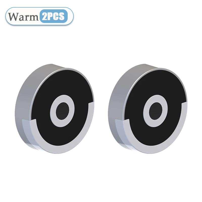 Kompakt berøringsaktivert LED-håndveskelys Bærbar rund berøringsveskelampe Klips på Høy lysstyrke Håndveske Nattlys Kvinner