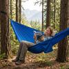Portable Hanging Hammocks Anti-rollover Camping Hammock with Colorful Bed Storage Bag Single Person for Travel Beach Outside