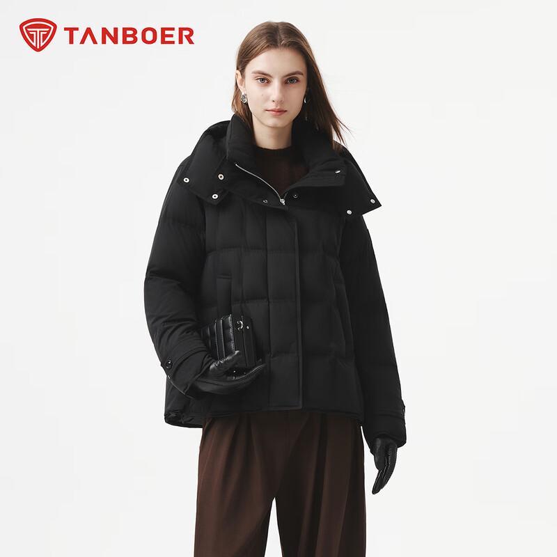 

Tanboer Women s Mid-Length Goose Down Casual Jacket TB5520516Z XS (155/80A)