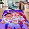 1pc KPop Demon Hunters8 Design Area Rug - Non-Slip, Soft & Cozy Floor Mat for Living Room, Bedroom, Office - Indoor/Outdoor Decorative Carpet