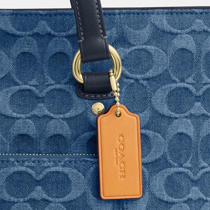COACH STATION Classic Shoulder Tote Bag