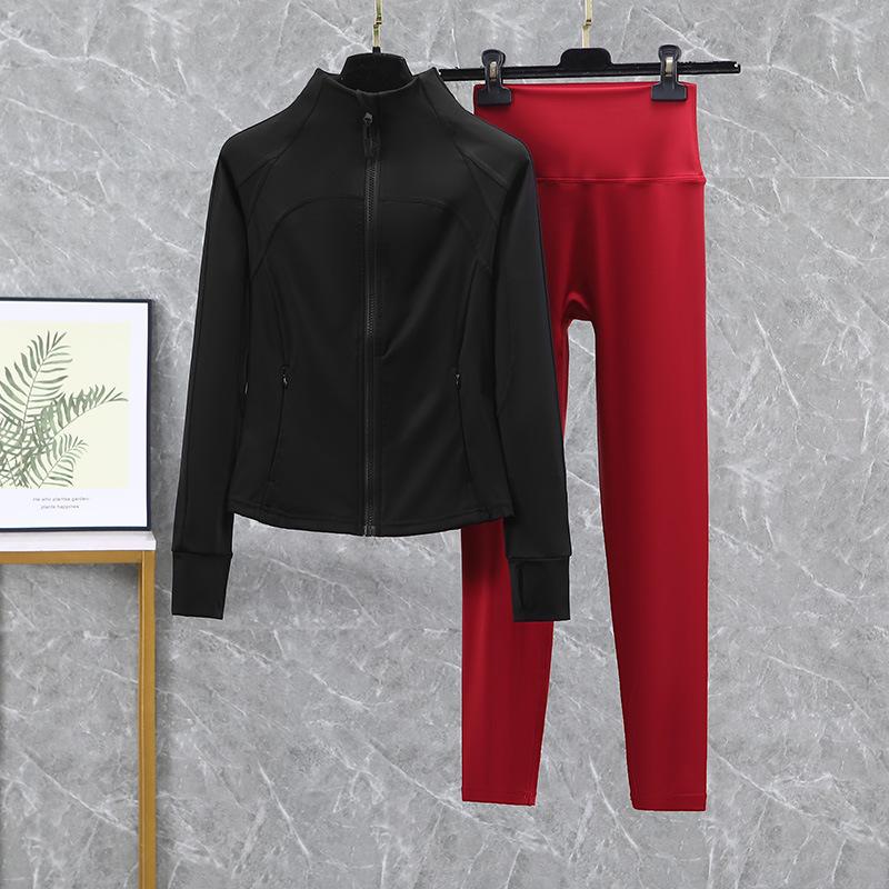 2025 Euro-American High-Intensity Shockproof Yoga & Sports Vest Pilates Set