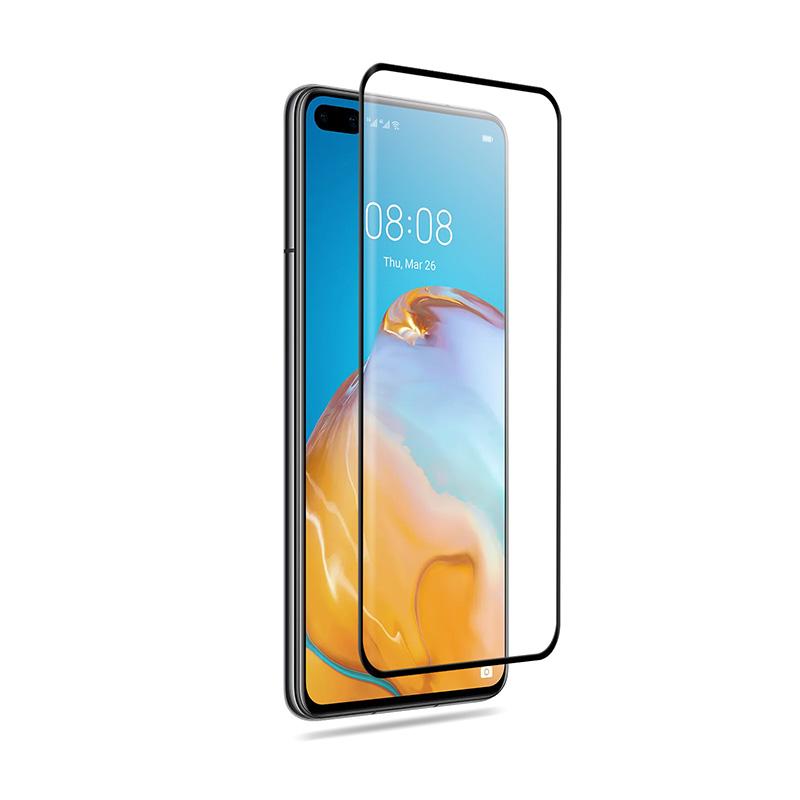 Crong 3d armour glass - szkło hartowane 9h na cały ekran huawei p40 + ramka instalacyjna
