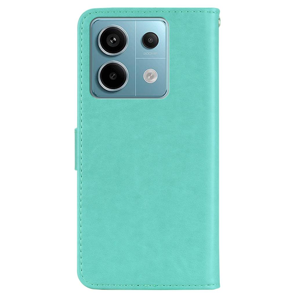 For Xiaomi Redmi Note 13 Pro 4G/Poco M6 Pro 4G Case Rhinestone Wallet Stand Leather Cover