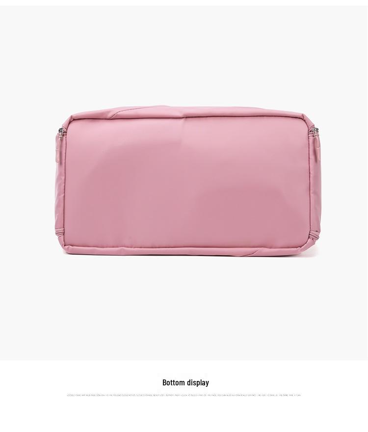 Waterproof Gym Bag for Men & Women - Large Capacity with Wet & Dry Separation, Travel Handbag with Printed Logo