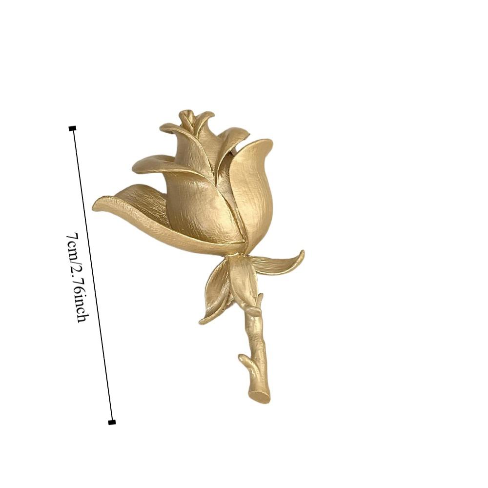 Cheongsam Accessories Matter Rose Brooches Collar Pin Banquet Clothes Pin  Decoration