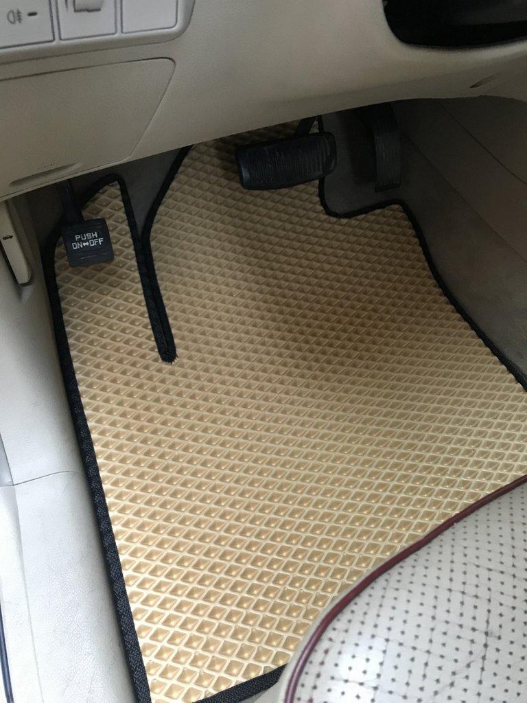 EVA Mats (beige) 2010-2012 for Hyundai Santa Fe 2