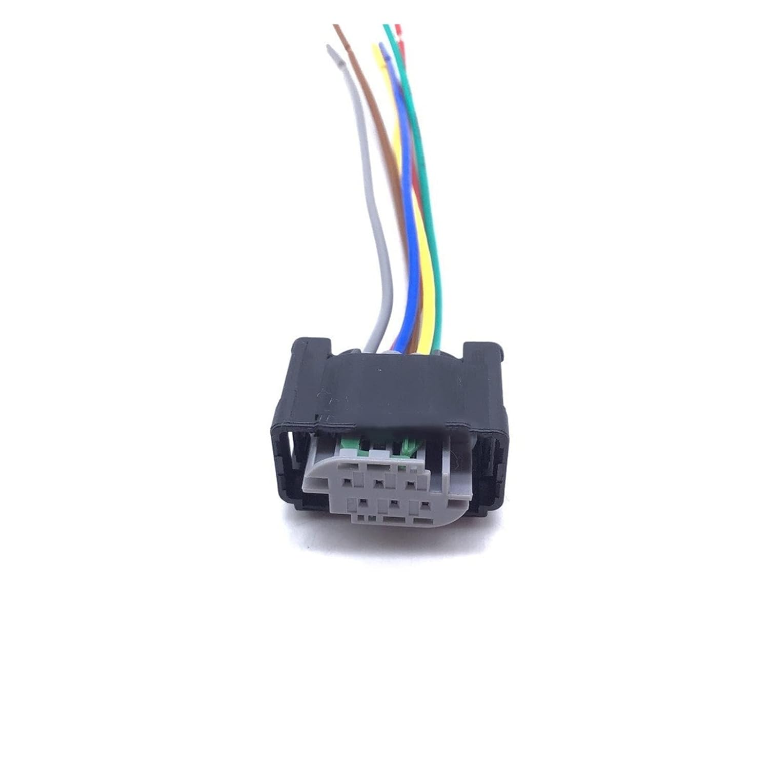 

3/6PIN TPS Throttle Position Sensor Plug Pigtail Wiring Connector Harness Compatible with Yuchai Wuling B~W Great Wall 1-967616-1(2pc) 1pc