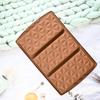 3-In-1 Chocolate Bar Molds Silicone Bars Break Apart Wax Melt Mould Easy Release Rectangle Durable